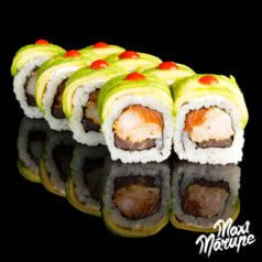 (121) Avokado rainbow maki