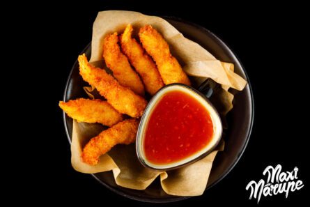 Tīģergarneles tempura mīklā